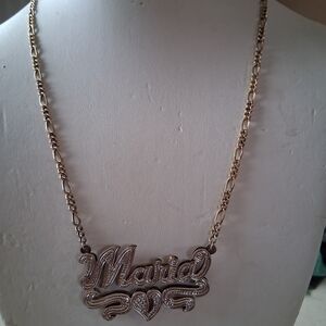 Gold Personalized Name Necklace
